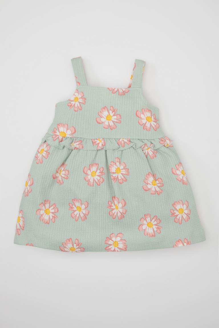 Baby Girl Floral Sleeveless Dress