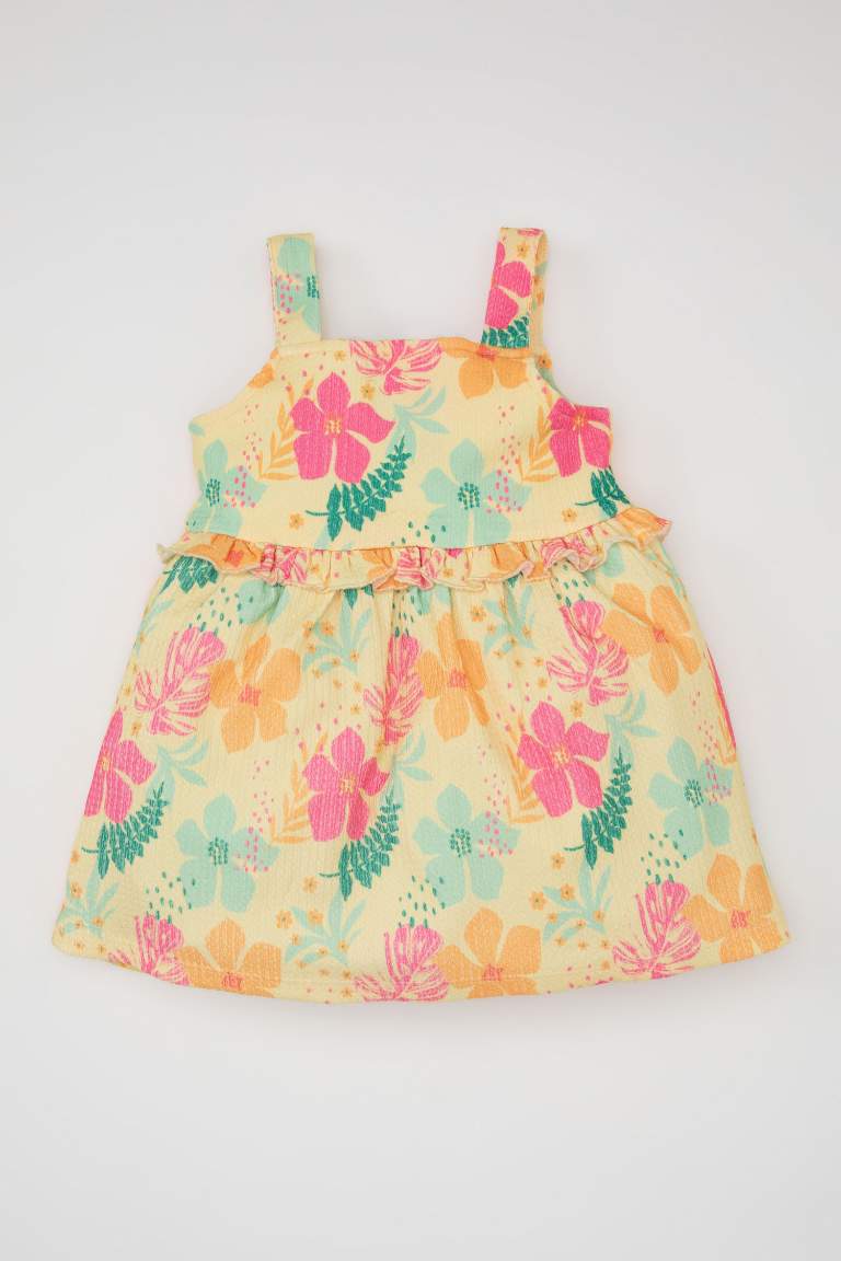 Baby Girl Floral Sleeveless Dress