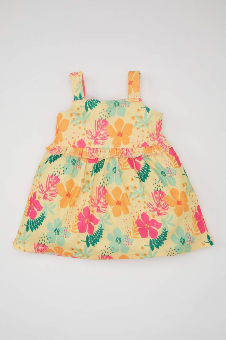 Baby Girl Floral Sleeveless Dress