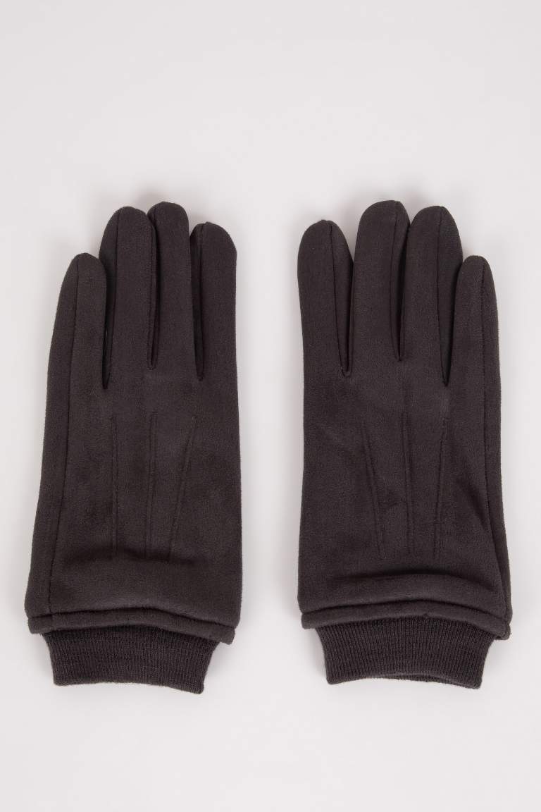 Man Suede Gloves