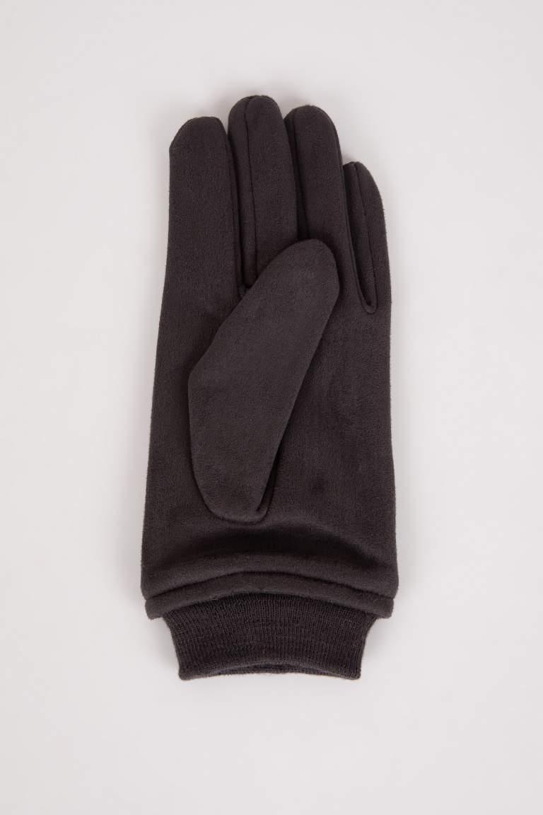 Man Suede Gloves