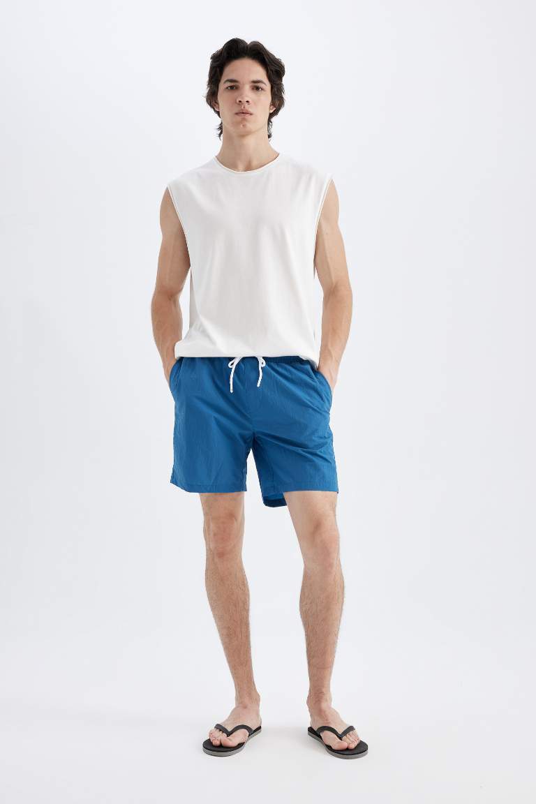 Boxy Fit Crew Neck Tank Top