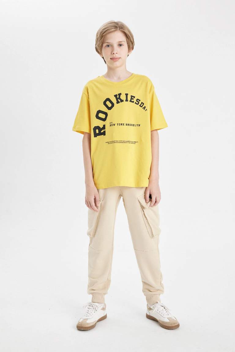 Boy Crew Neck Printed School T-Shirt