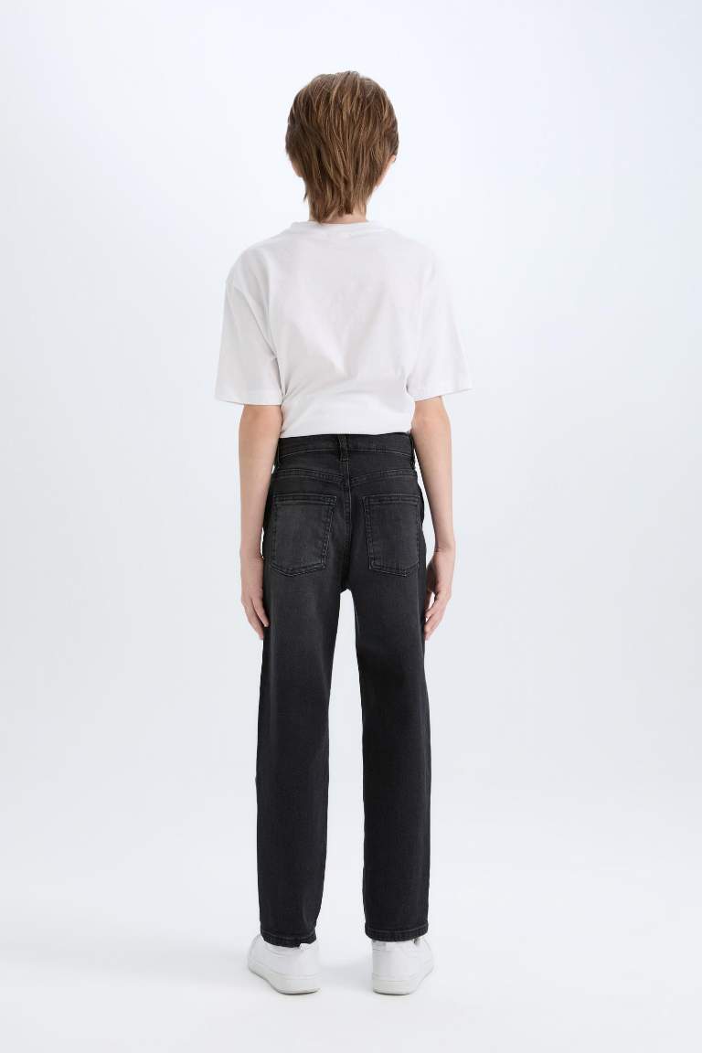 Pantalon Jean à coupe droite pour garçon