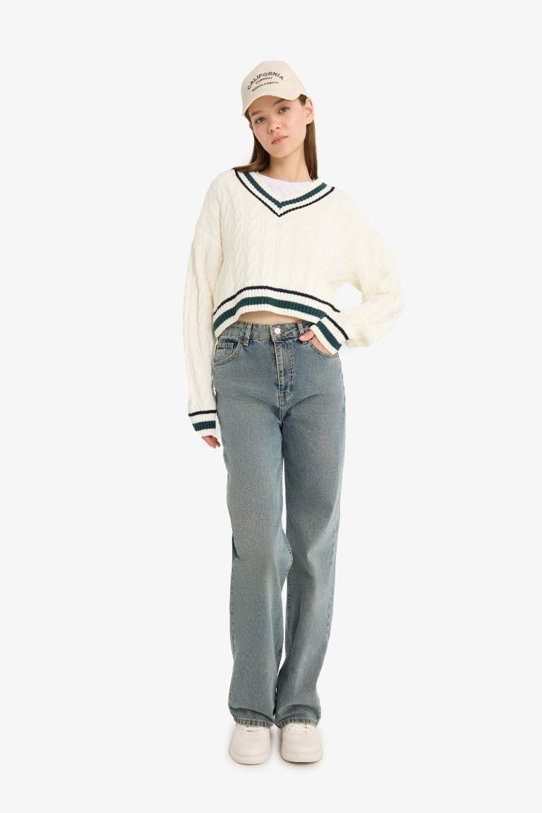 Coool Regular Fit V Yaka Kazak