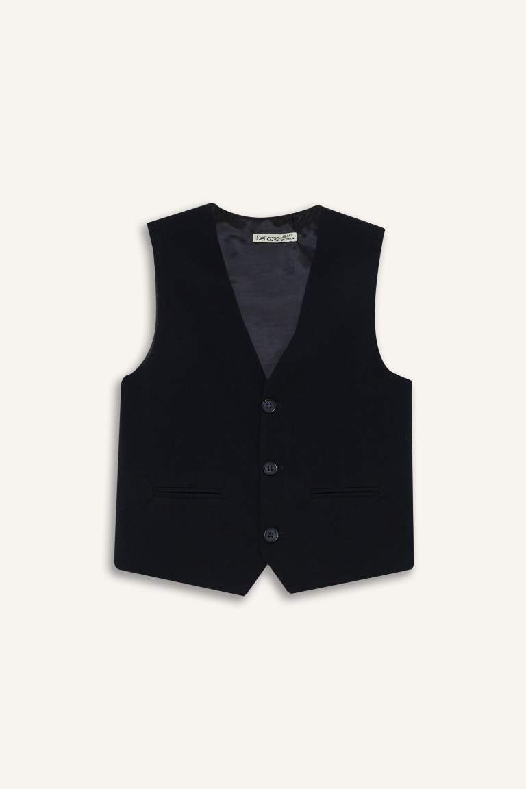 Boy V-Neck Vest