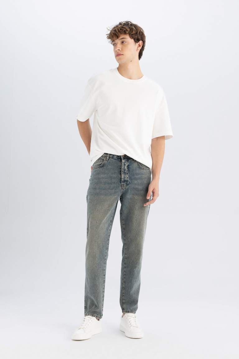 Jean  Coupe Slim Taille haute Des Années 90