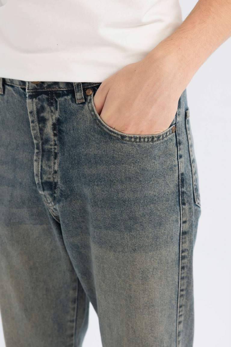 Jean  Coupe Slim Taille haute Des Années 90