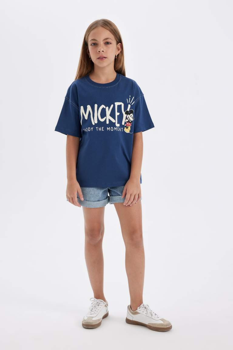 Girl Disney Mickey & Minnie Oversize Fit T-Shirt