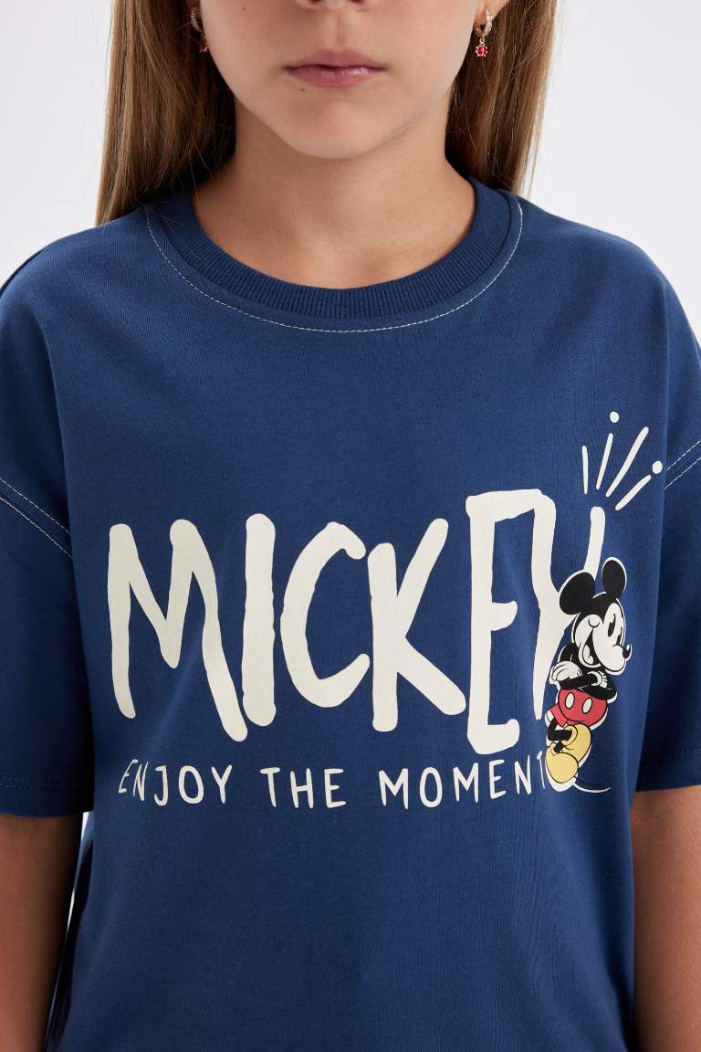 Girl Disney Mickey & Minnie Oversize Fit T-Shirt