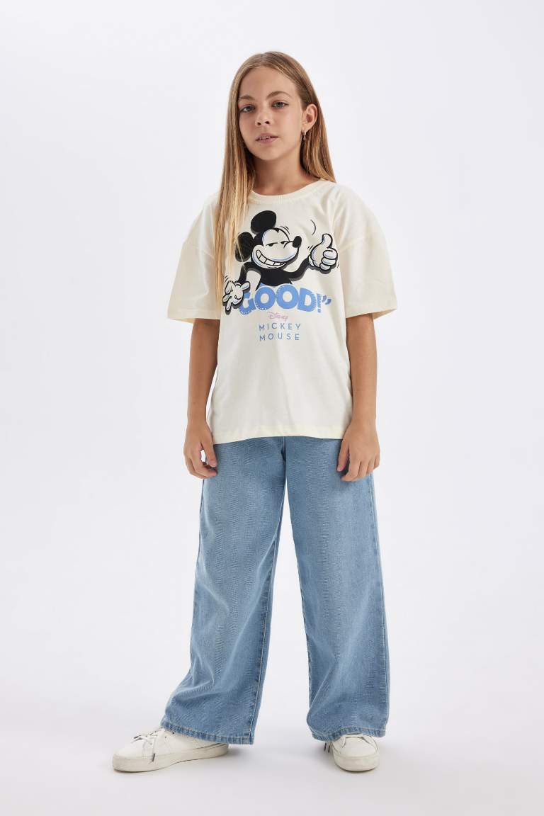 Girl Disney Mickey & Minnie Oversize Fit T-Shirt