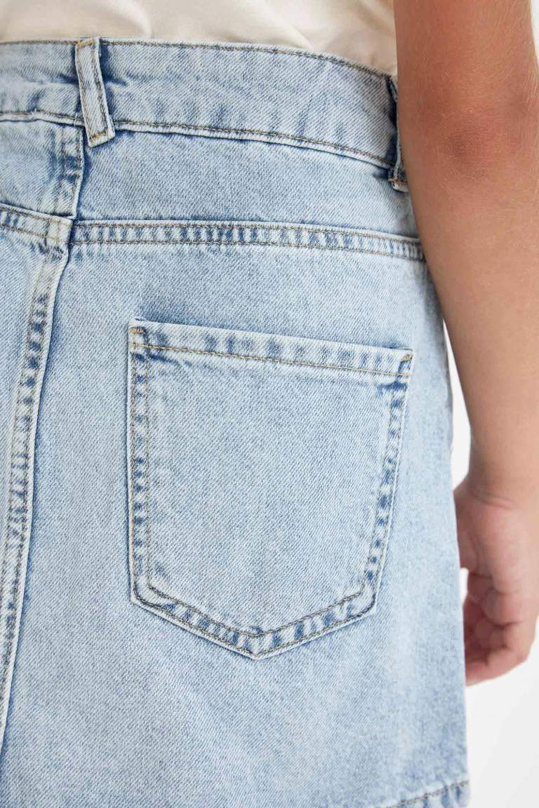 Girl Jean Skirt