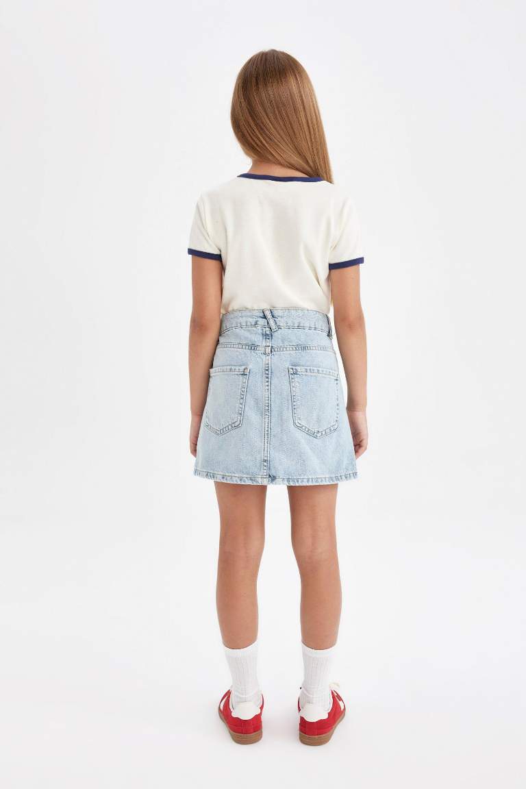 Girl Jean Skirt