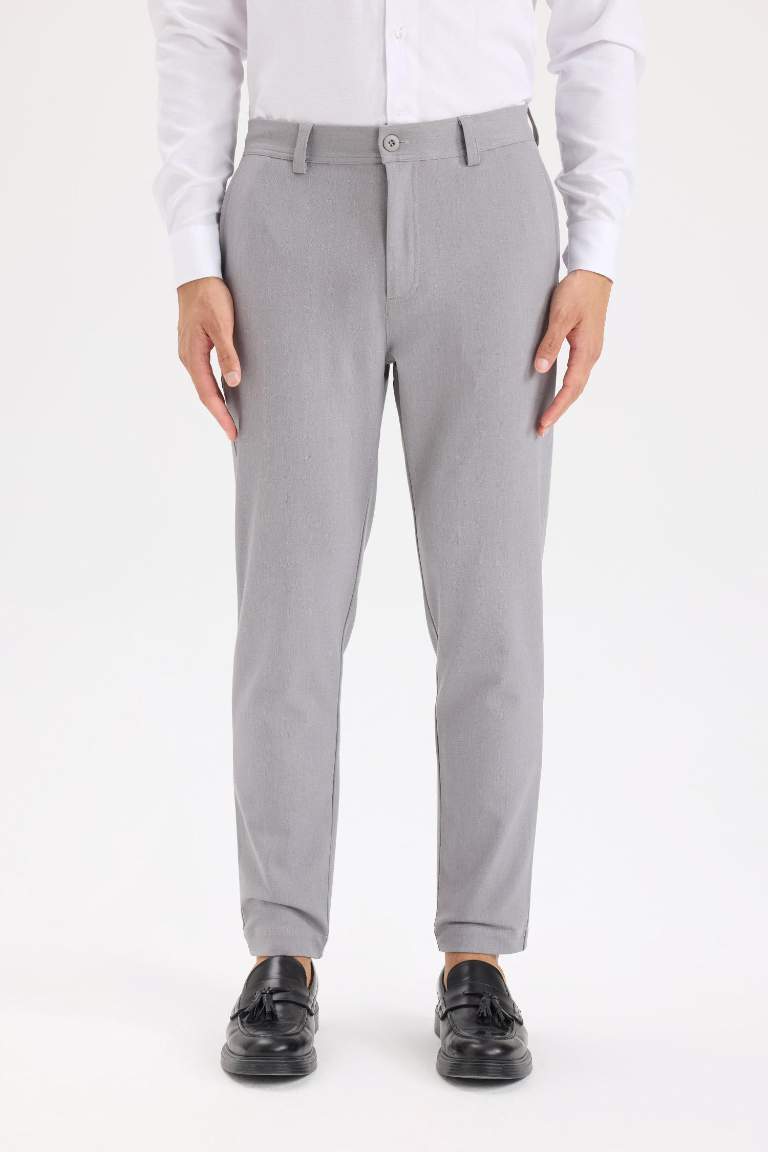 Брюки Tailored Fit базовые прямого кроя