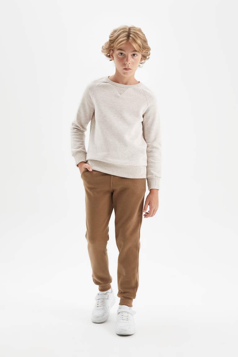 Boy Crew Neck School Sweatshirt