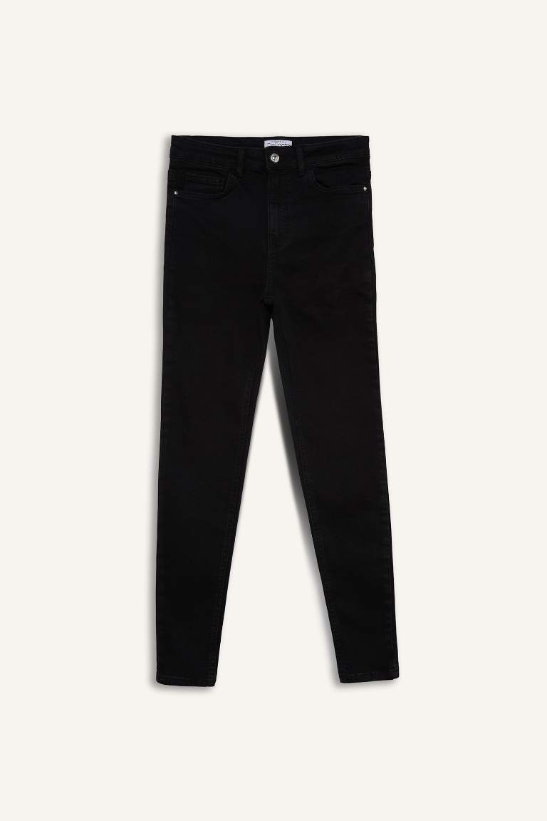 Rebeca Skinny Fit Normal Bel Bilek Boy Dar Paça Jean Pantolon