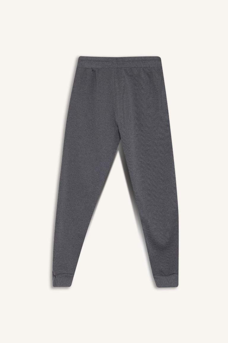 Erkek Çocuk Beli Paçası Lastikli Cepli Jogger Eşofman Altı