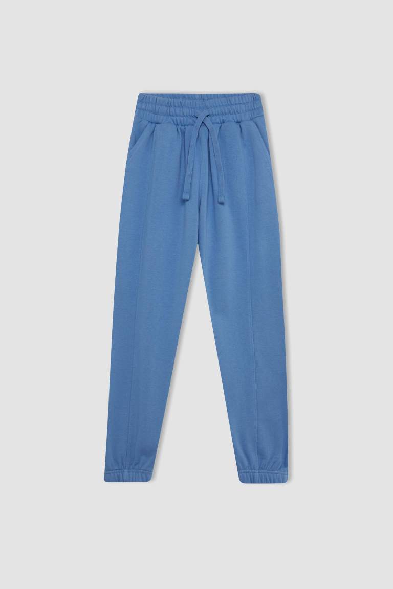 Pantalon de jogging avec poches et taille élastique pour Fille