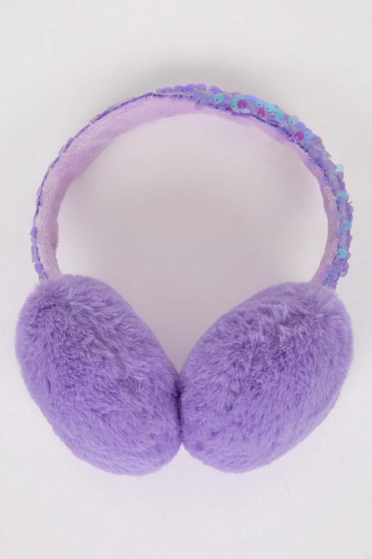 Cache-oreilles en peluche pour Fille