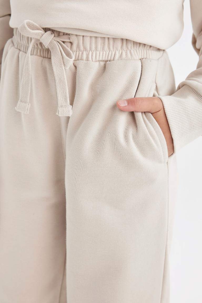 Pantalon de jogging avec poches et taille élastique pour Fille