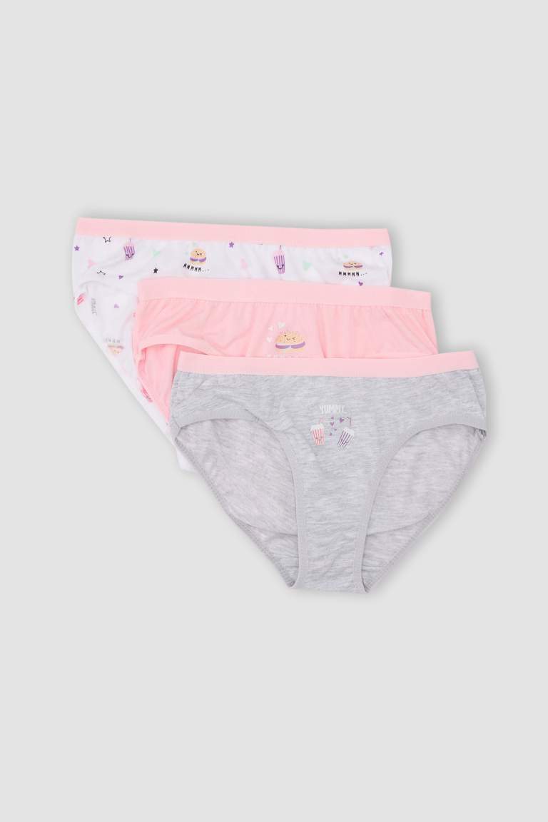 Girl 3 Piece Slip Panties