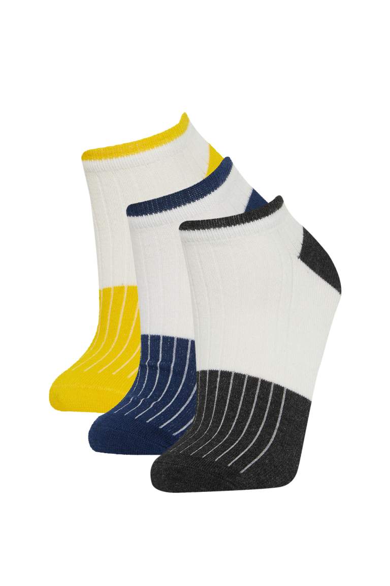 Chaussettes Courtes Coton Pour Garçon - 3 Pièces