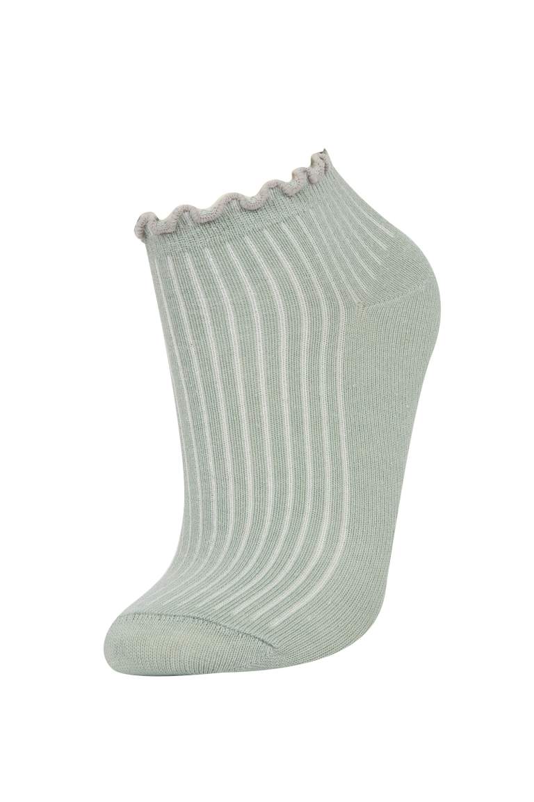 Lot de 5 paires de chaussettes invisibles en coton pour Fille