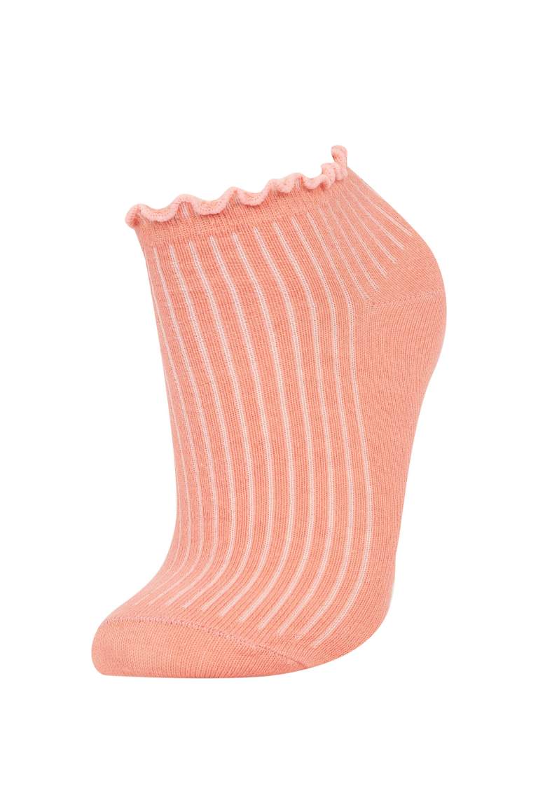 Lot de 5 paires de chaussettes invisibles en coton pour Fille