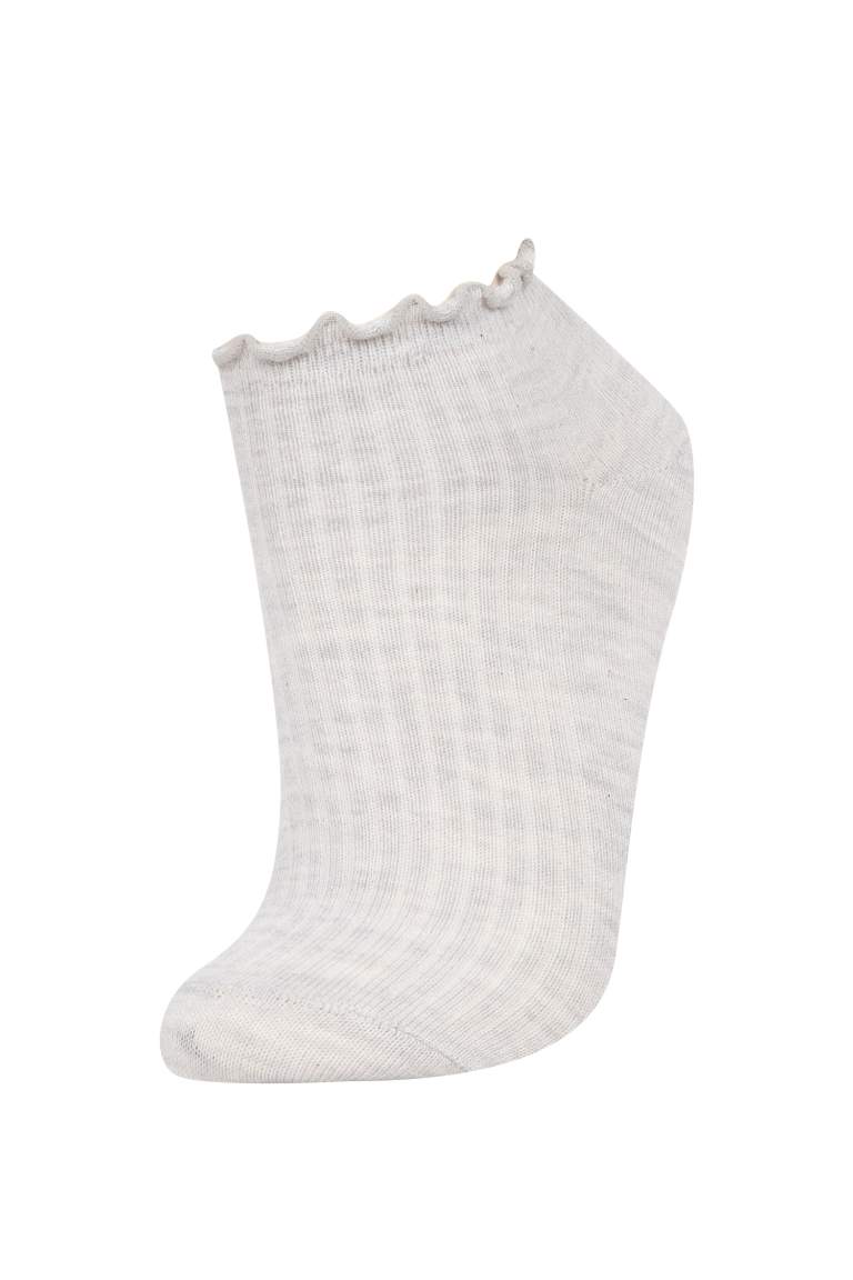 Lot de 5 paires de chaussettes invisibles en coton pour Fille