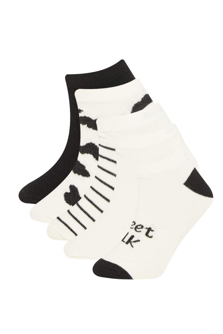 Girl 5 Piece Short Socks