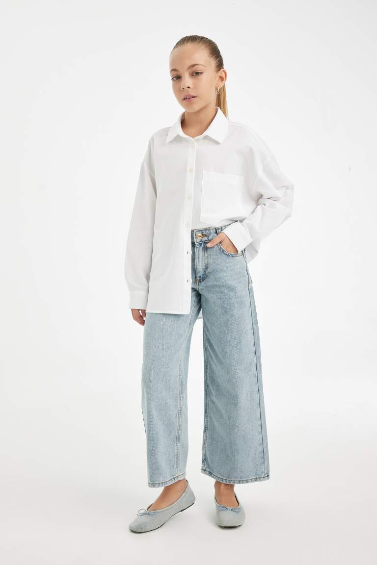 Girl Wide Leg Trousers