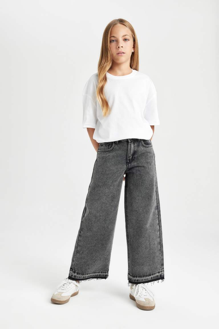 Pantalon à Jambes larges pour Fille