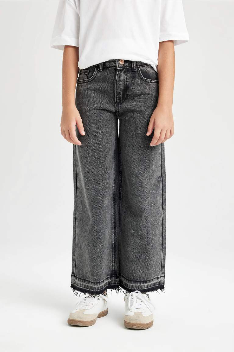 Pantalon à Jambes larges pour Fille