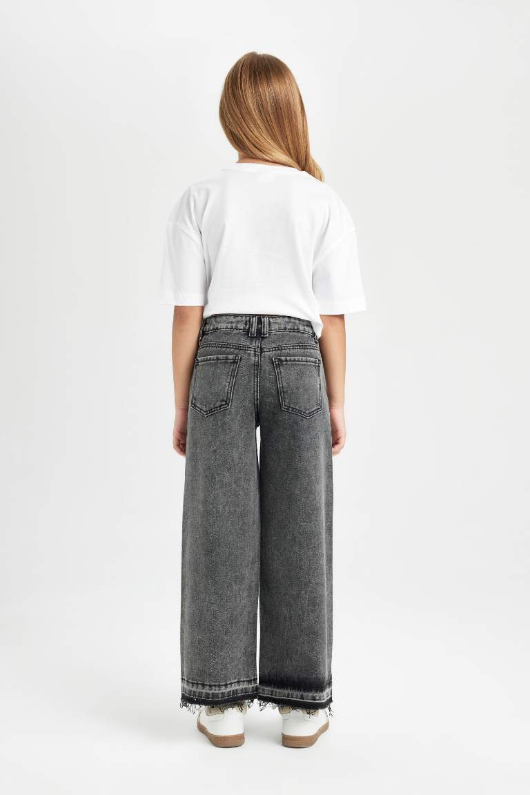 Pantalon à Jambes larges pour Fille