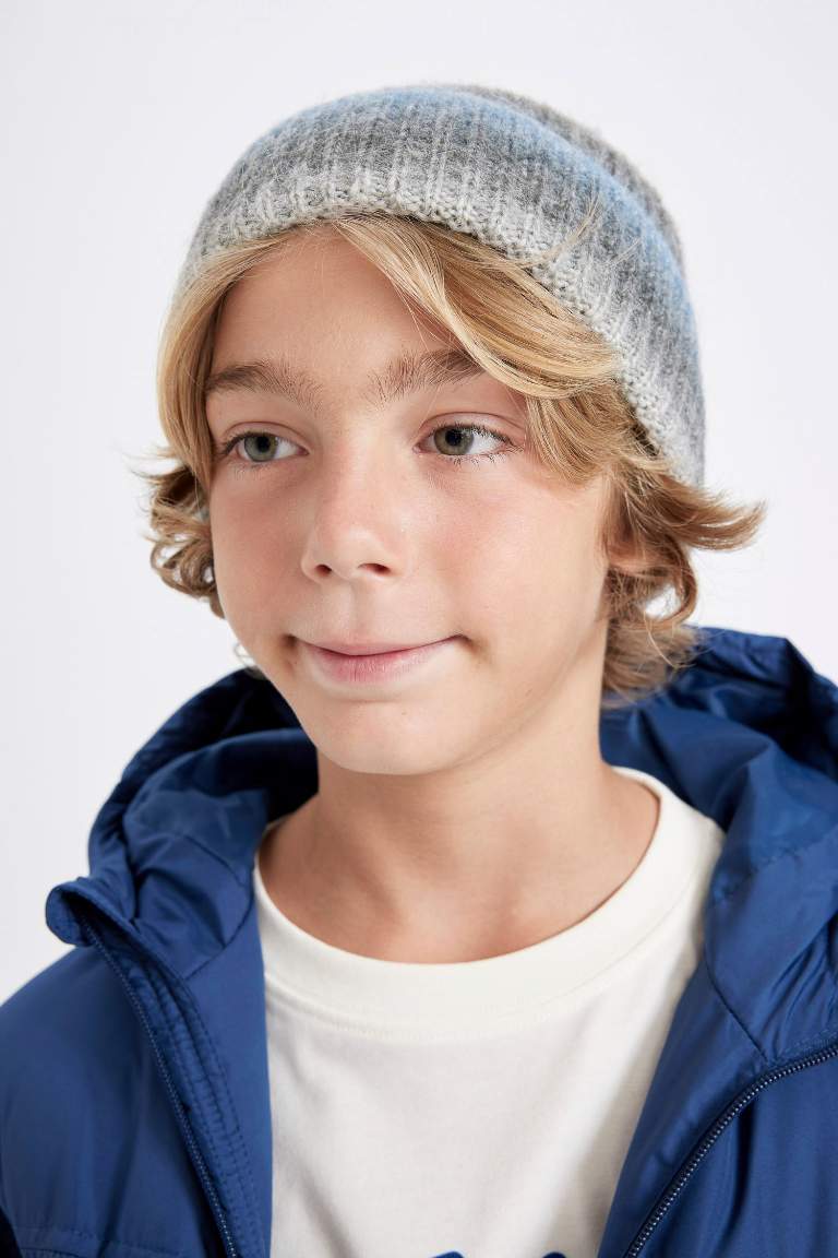 Boy Gradient Printed Beanie