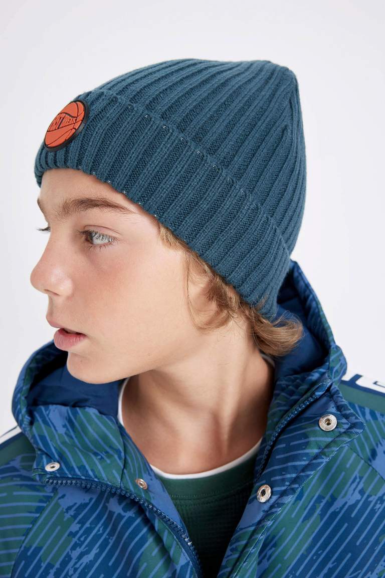 Boy Corduroy Knitted Beanie