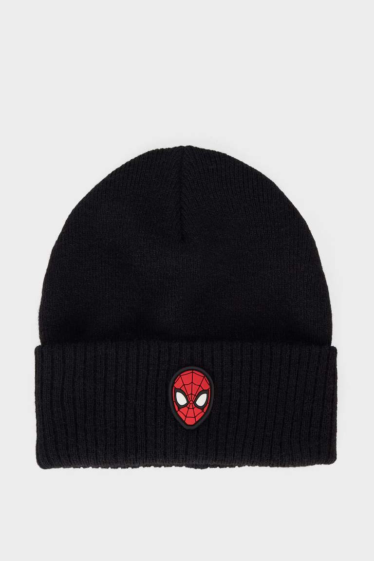 Erkek Çocuk Marvel Spiderman Triko Bere