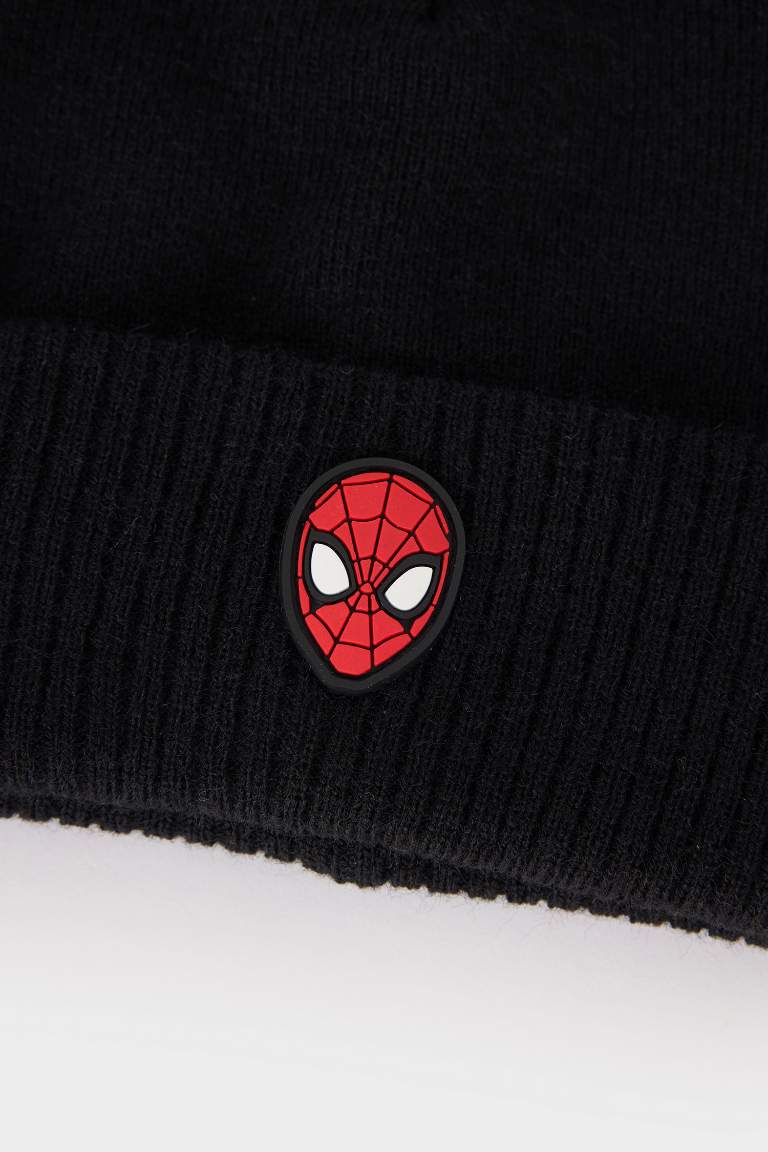 Erkek Çocuk Marvel Spiderman Triko Bere