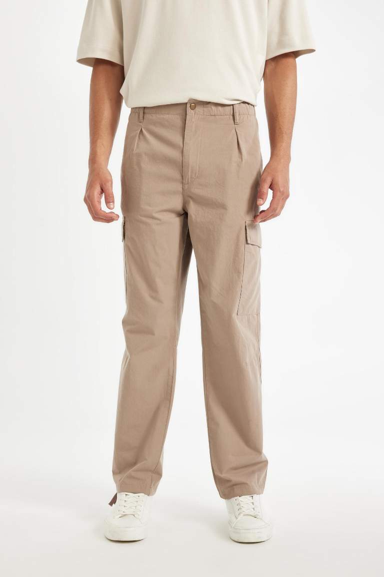 Брюки Wide Leg с карманами