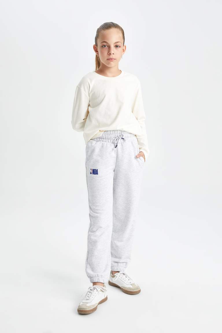 Girl NBA Wordmark Jogger Sweatpants