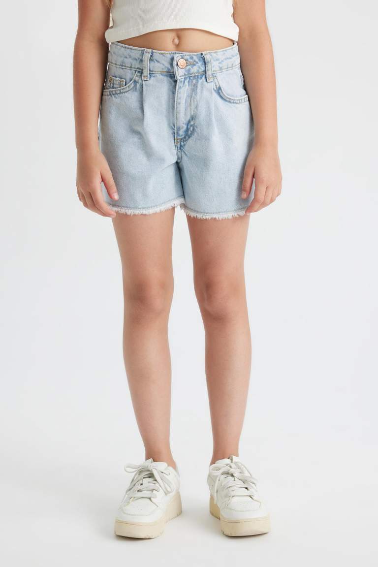 Short en jean pour Fille