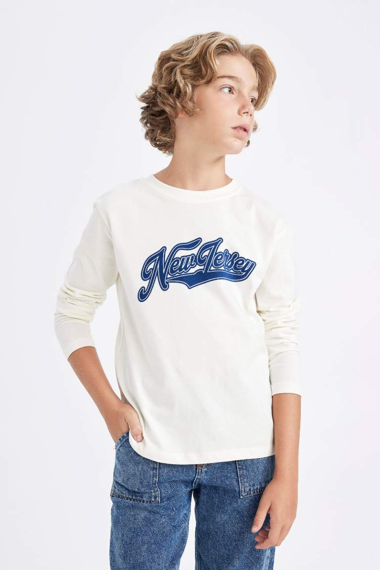 Boy Crew Neck Printed T-Shirt