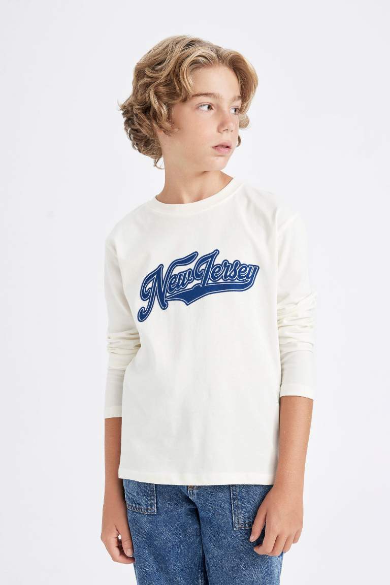 Boy Crew Neck Printed T-Shirt