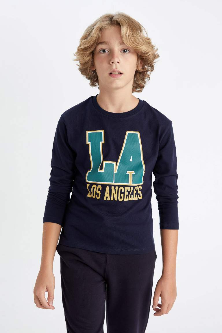 Boy Crew Neck Printed T-Shirt