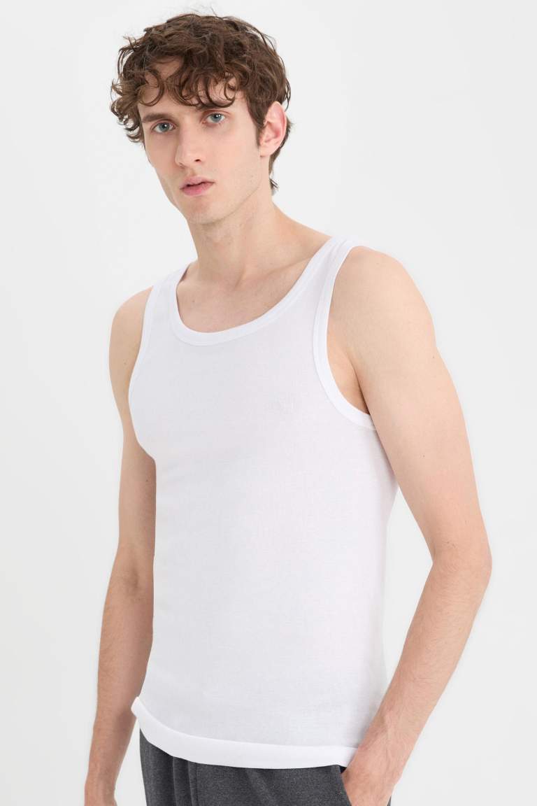 Slim Fit Kaşkorse 2 piece Tank Top