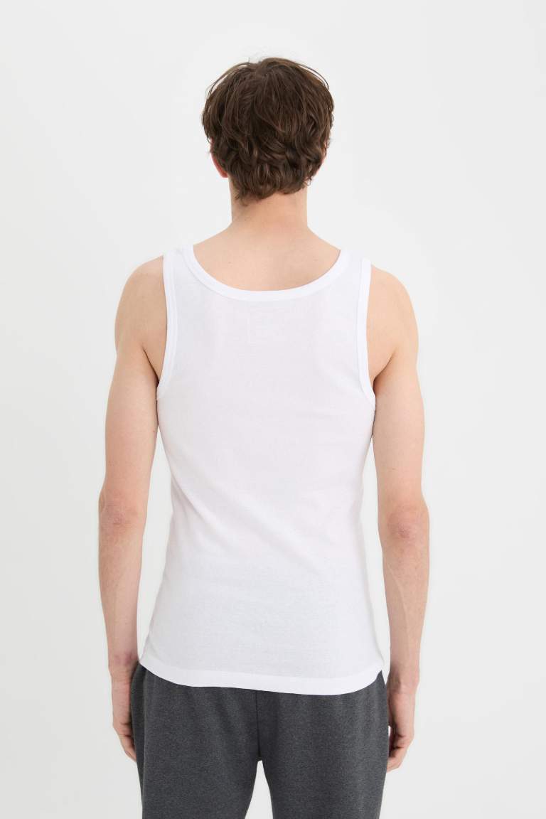 Slim Fit Kaşkorse 2 piece Tank Top