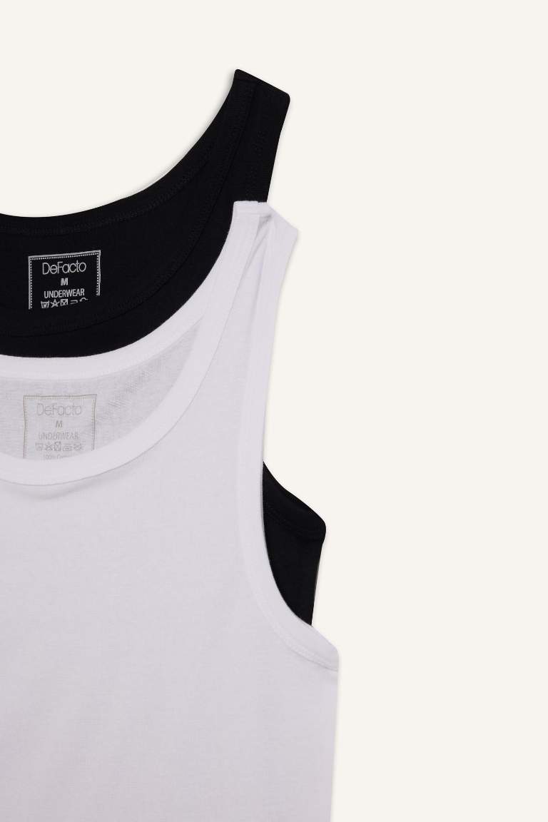 Slim Fit Kaşkorse 2 piece Tank Top