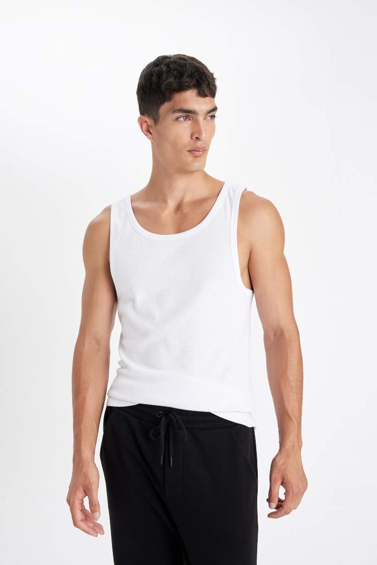 Slim Fit Camisole 2 Piece Undershirt