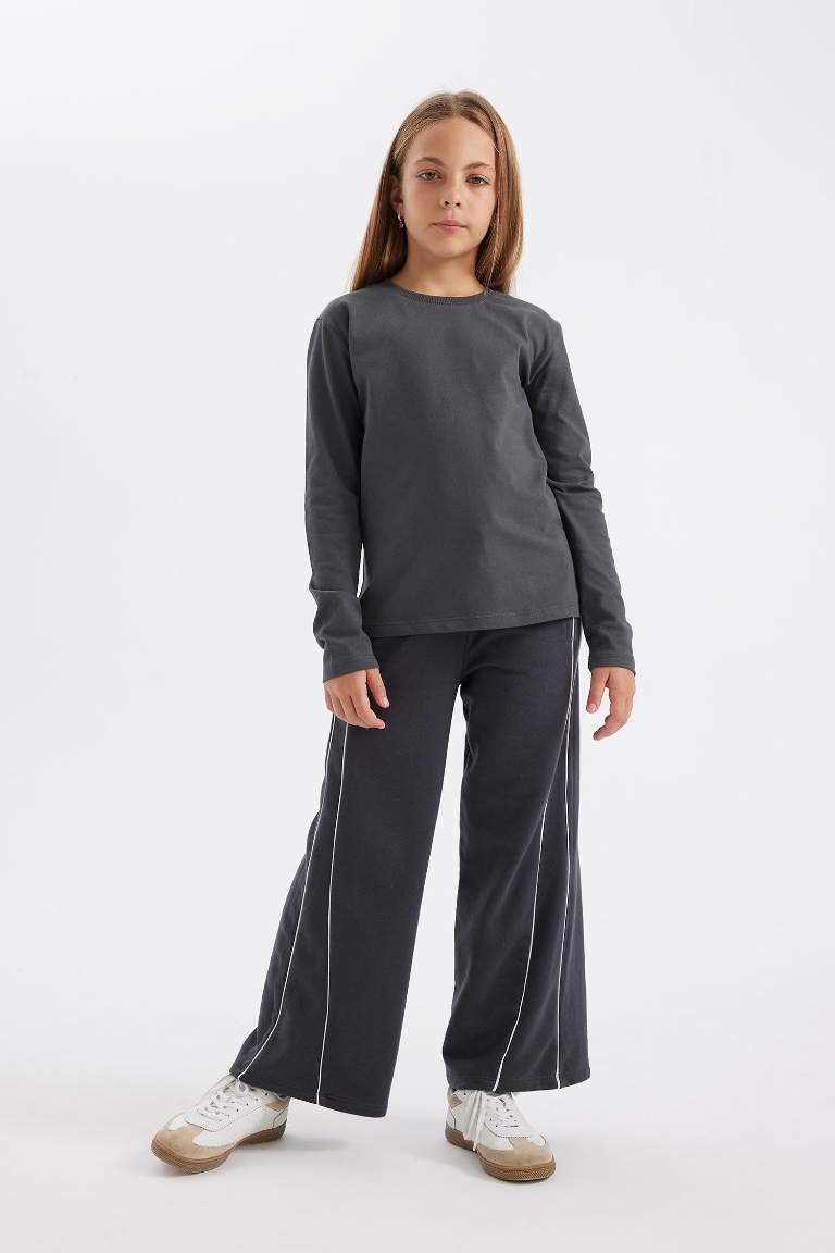 Pantalon à jambes larges pour Fille