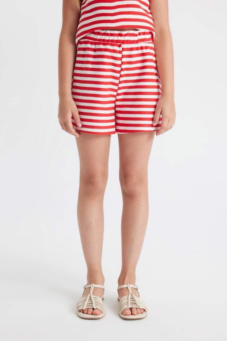 Girl Striped Shorts